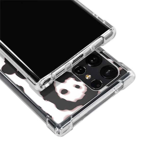 B&W Leopard Galaxy S23 Ultra Clear Case