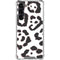 B&W Leopard Galaxy S24 FE Clear Case