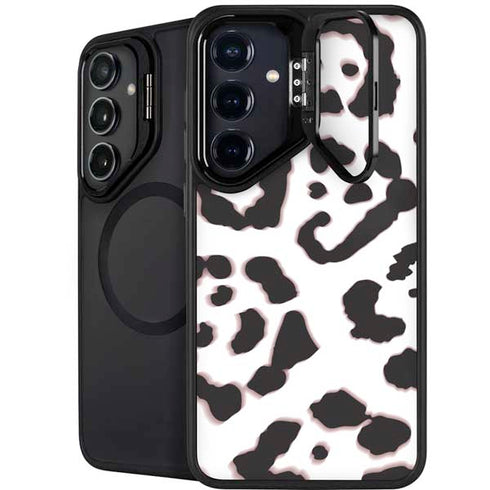 B&W Leopard Galaxy S25 Kickstand Case