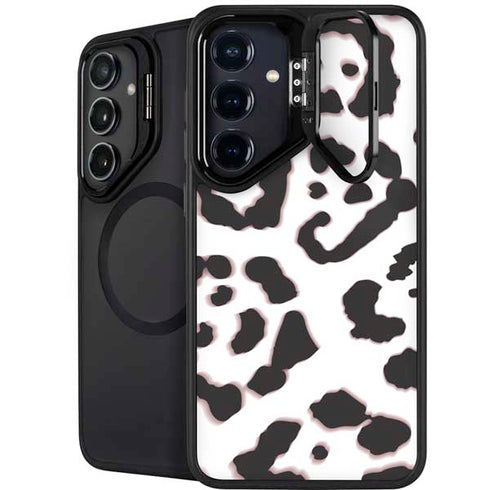 B&W Leopard Galaxy S25 Plus Kickstand Case
