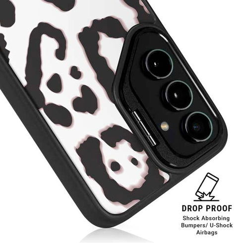 B&W Leopard Galaxy S24 Plus Kickstand Case