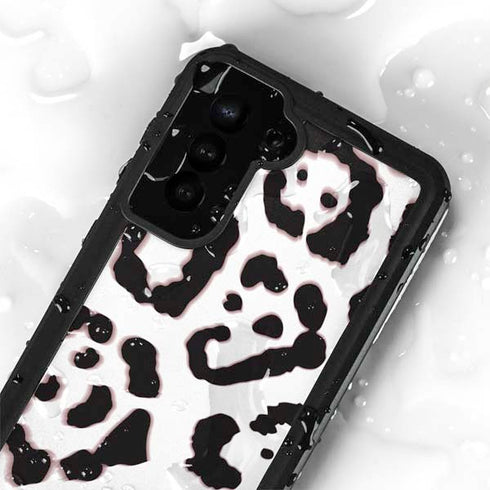 B&W Leopard Galaxy S24 Plus Waterproof Case