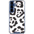 B&W Leopard Galaxy S25 Plus Clear Case