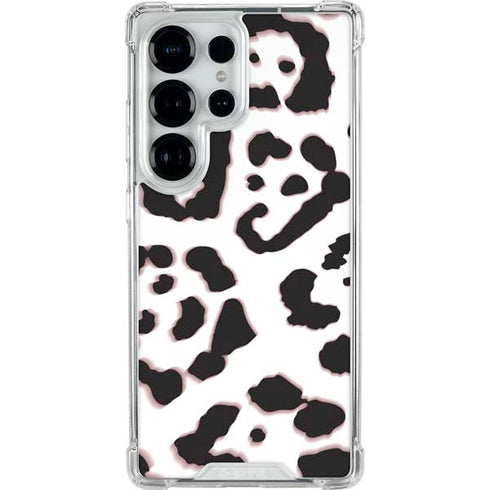 B&W Leopard Galaxy S25 Ultra Clear Case