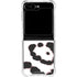 B&W Leopard Galaxy Z Flip6 Clear Case