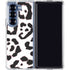 B&W Leopard Galaxy Z Fold6 Clear Case