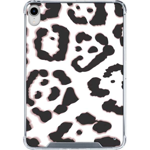 B&W Leopard iPad 11th Gen (2025) Clear Case
