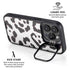 B&W Leopard iPhone 13 Pro Max Kickstand Case