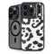 B&W Leopard iPhone 14 Pro Kickstand Case