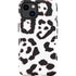B&W Leopard iPhone 15 Impact Case