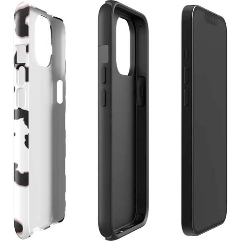 B&W Leopard iPhone 15 Impact Case