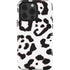 B&W Leopard iPhone 15 Pro Impact Case