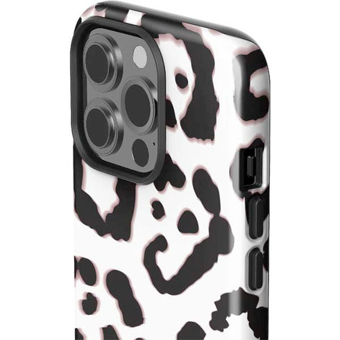 B&W Leopard iPhone 15 Pro Impact Case