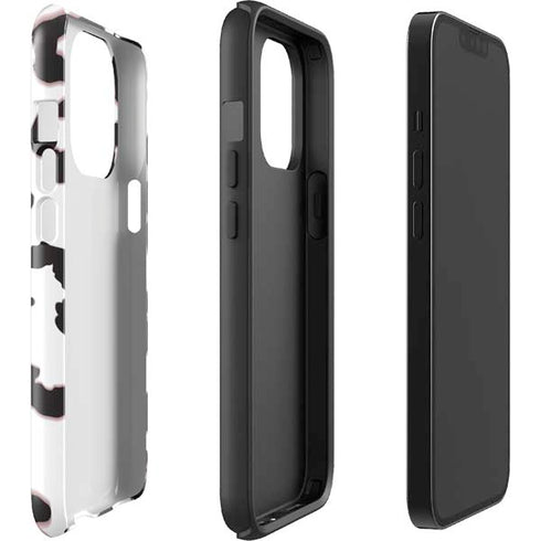 B&W Leopard iPhone 15 Pro Impact Case