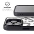 B&W Leopard iPhone 15 Pro Max Kickstand Case