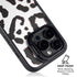 B&W Leopard iPhone 15 Pro Max Kickstand Case