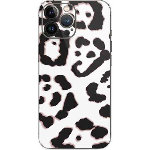 B&W Leopard iPhone 15 Pro Max Skin