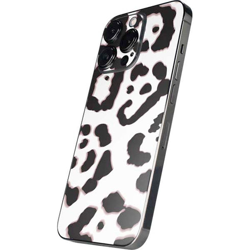B&W Leopard iPhone 15 Pro Max Skin