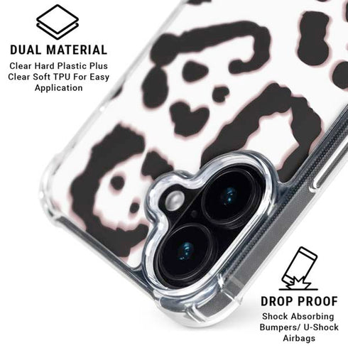 B&W Leopard iPhone 16 MagSafe Case