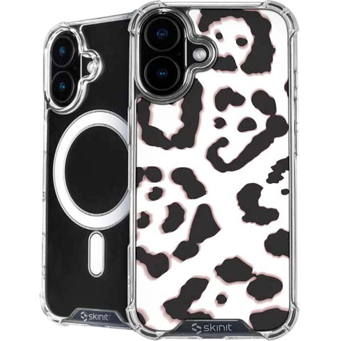 B&W Leopard iPhone 16 Plus MagSafe Case