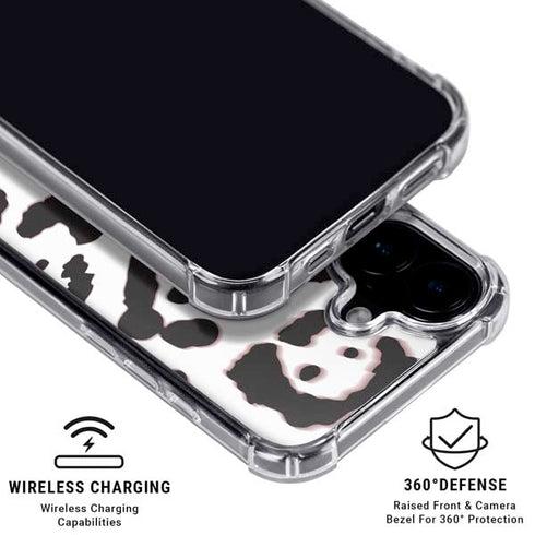 B&W Leopard iPhone 16 Plus MagSafe Case