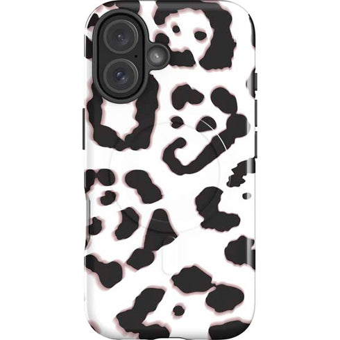 B&W Leopard iPhone 16 Plus Magsafe Impact Case