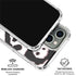 B&W Leopard iPhone 16 Pro Clear Case