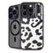 B&W Leopard iPhone 16 Pro Kickstand Case