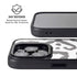 B&W Leopard iPhone 16 Pro Kickstand Case