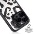 B&W Leopard iPhone 16 Pro Kickstand Case