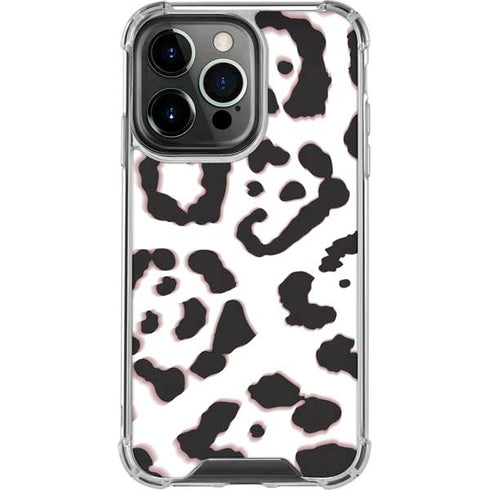 B&W Leopard iPhone 16 Pro Max Clear Case