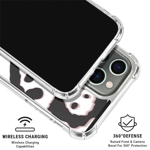 B&W Leopard iPhone 16 Pro Max Clear Case
