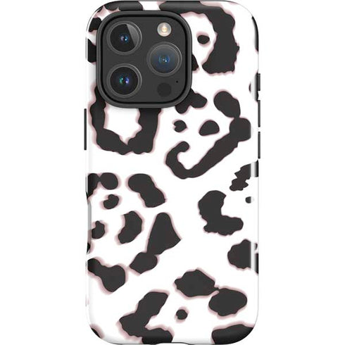 B&W Leopard iPhone 16 Pro Max Impact Case