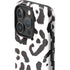 B&W Leopard iPhone 16 Pro Max Impact Case
