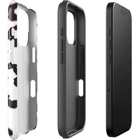 B&W Leopard iPhone 16 Pro Max Impact Case