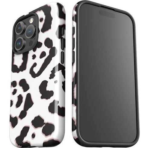 B&W Leopard iPhone 16 Pro Max Impact Case