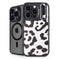 B&W Leopard iPhone 16 Pro Max Kickstand Case