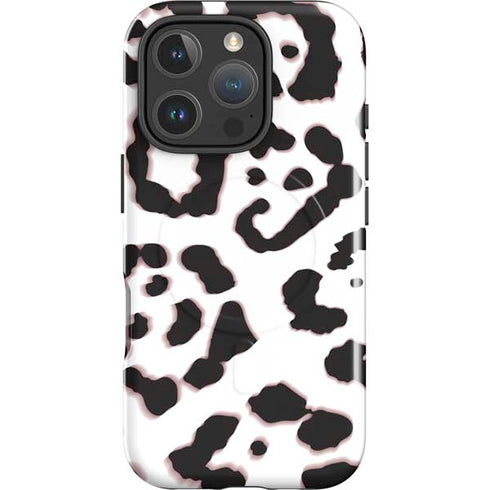 B&W Leopard iPhone 16 Pro Max Magsafe Impact Case