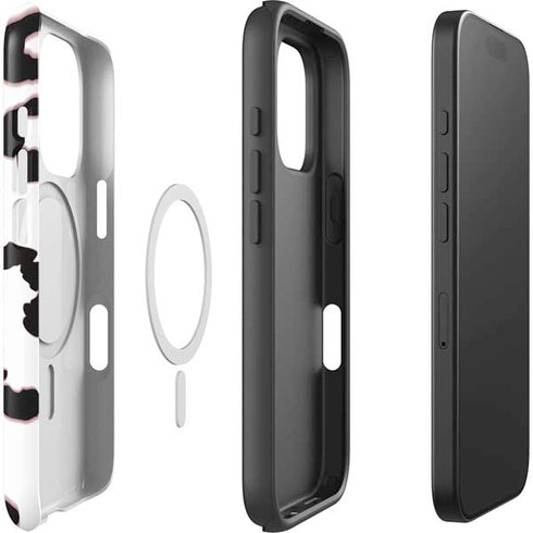 B&W Leopard iPhone 16 Pro Max Magsafe Impact Case