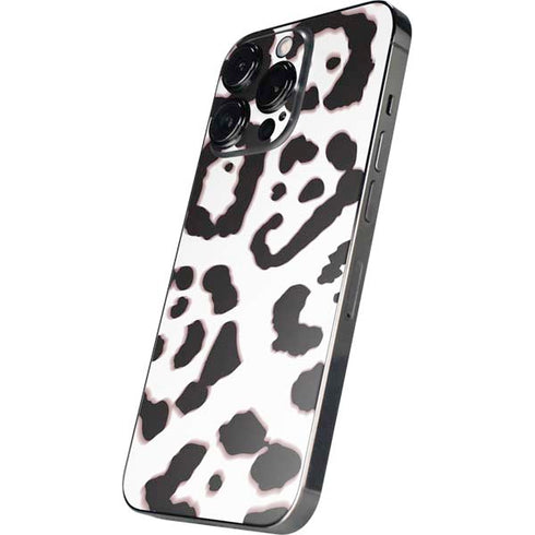 B&W Leopard iPhone 16 Pro Max Skin