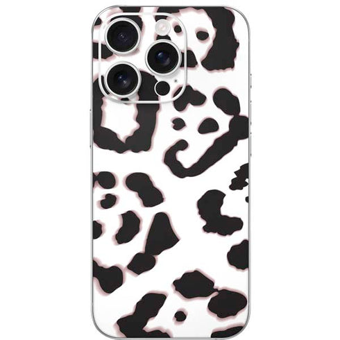 B&W Leopard iPhone 16 Pro Skin