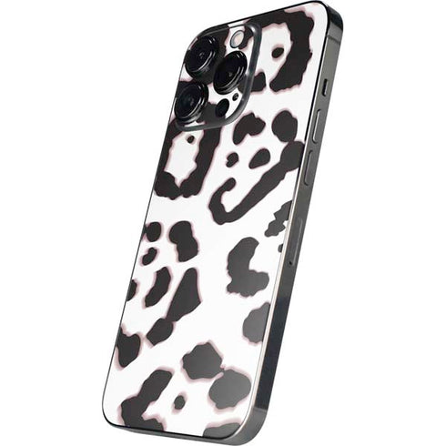 B&W Leopard iPhone 16 Pro Skin