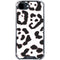 B&W Leopard iPhone 16e Clear Case