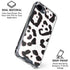 B&W Leopard iPhone 16e Clear Case