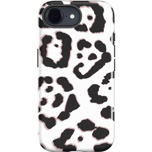 B&W Leopard iPhone 16e Impact Case