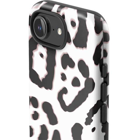 B&W Leopard iPhone 16e Impact Case