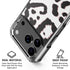B&W Leopard iPhone 18 Pro Clear Case