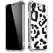 B&W Leopard iPhone X/XS Clear Case