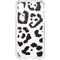 B&W Leopard iPhone XS Clear Case