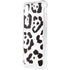 B&W Leopard iPhone XS Clear Case